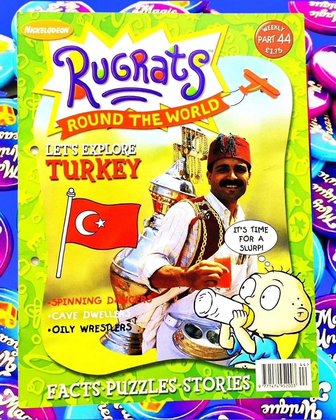 Rugrats Turkey Magazine, Nickelodeon 2002 Issue