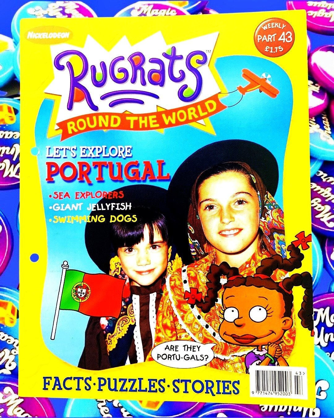 Rugrats Portugal Magazine, Nickelodeon 2002 Issue