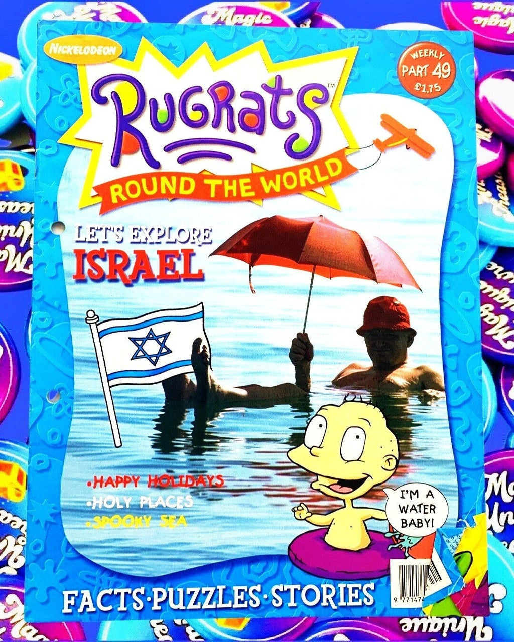 Rugrats Isreal Magazine, Nickelodeon 2002 Issue