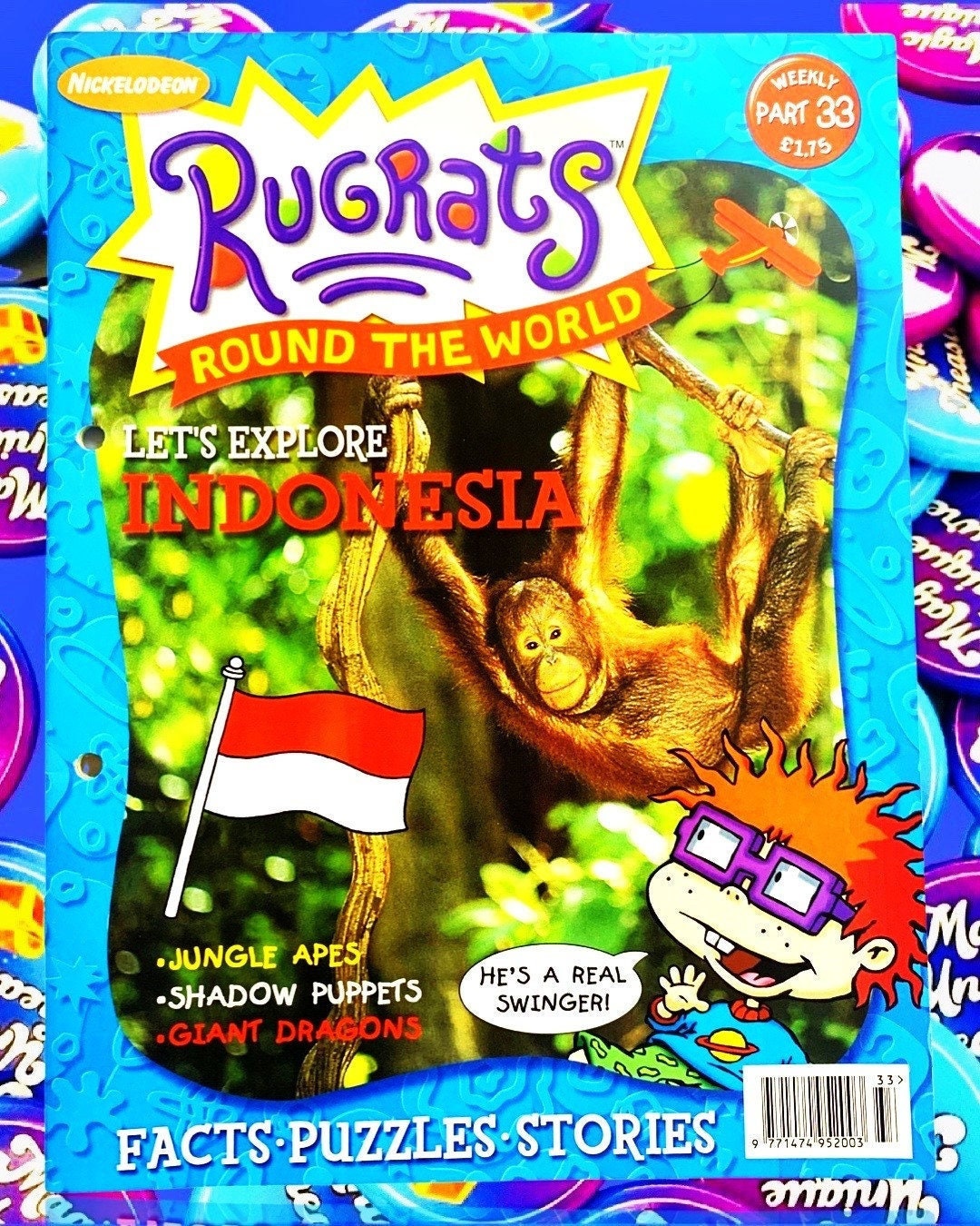 Rugrats Indonesia Magazine, Nickelodeon 2002 Issue