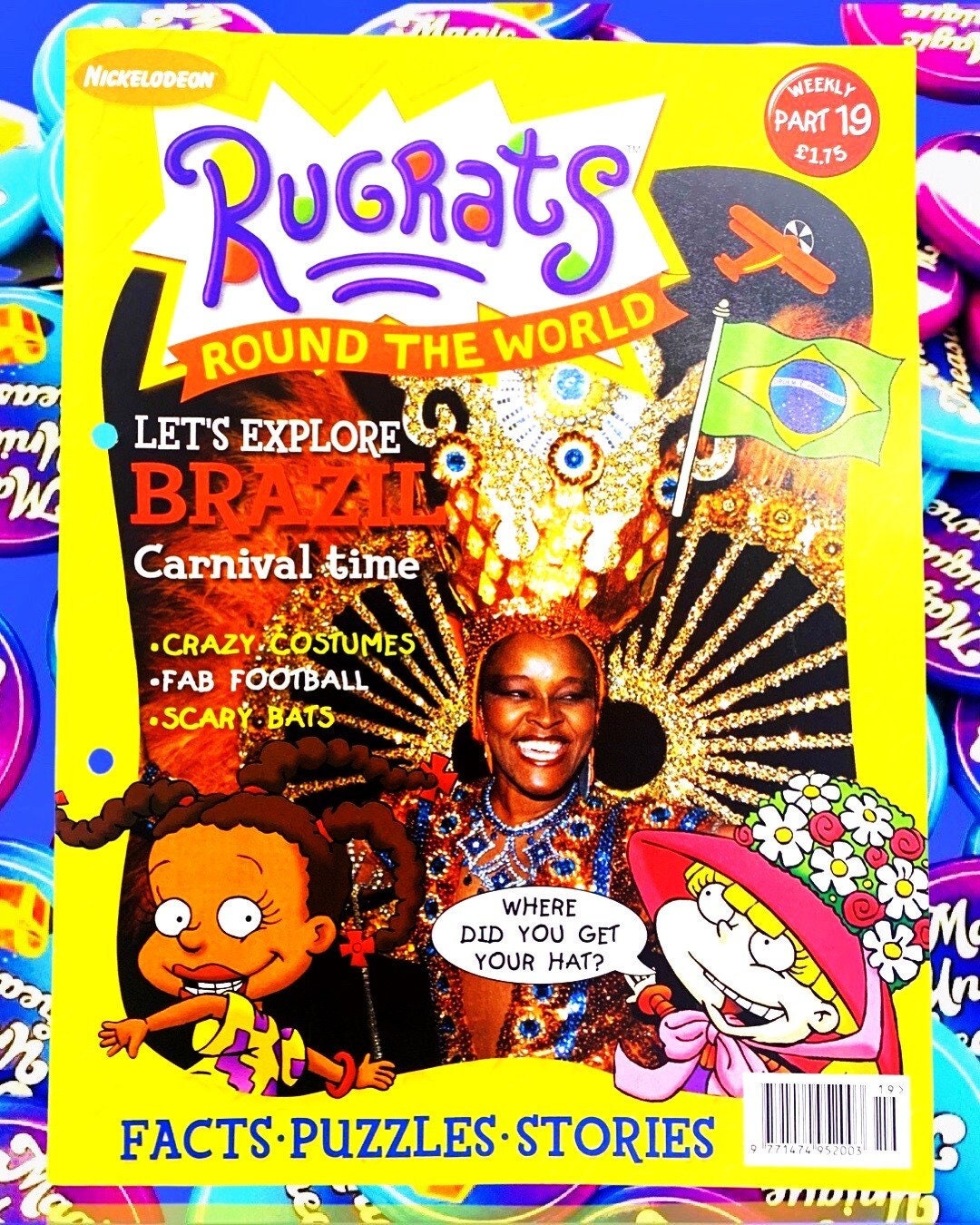 Rugrats Brazil Magazine, Nickelodeon 2002 Issue
