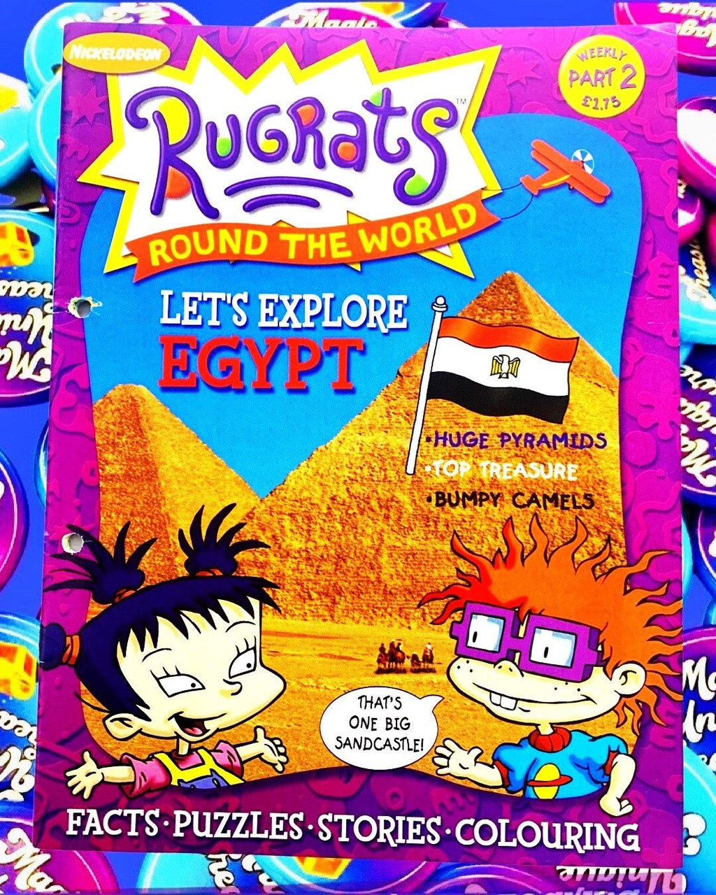 Rugrats Egypt Magazine, Nickelodeon 2002 Issue