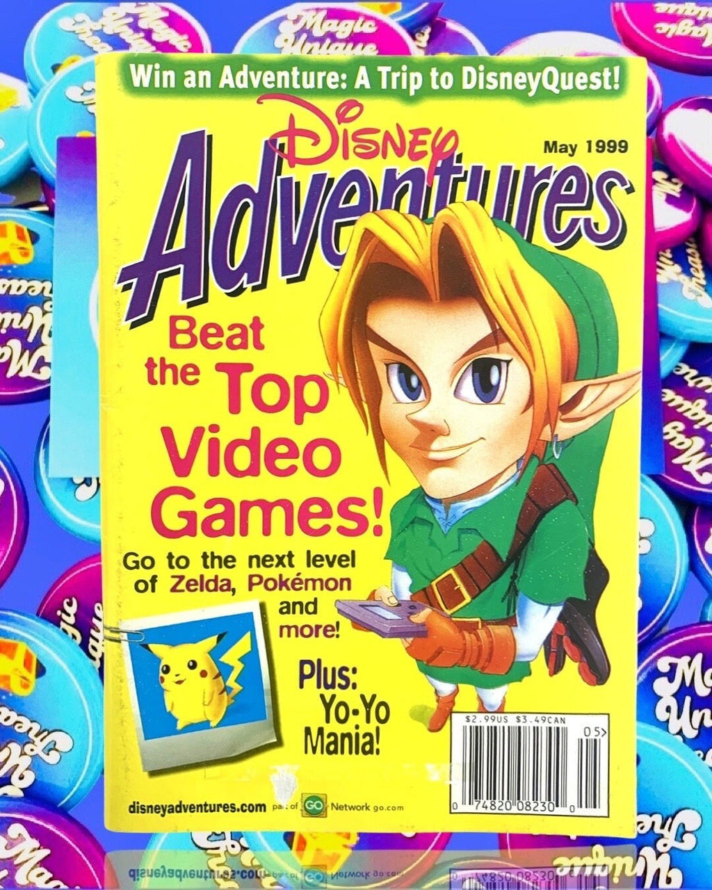 Zelda 1999 Disney Adventures Magazine