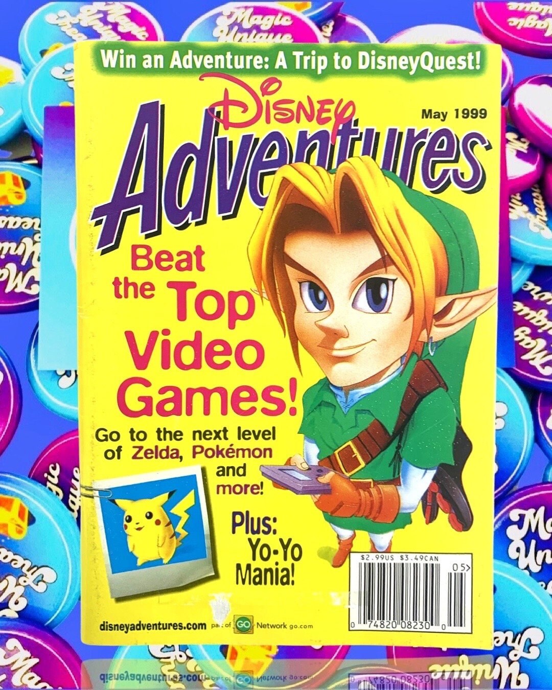 Zelda 1999 Disney Adventures Magazine