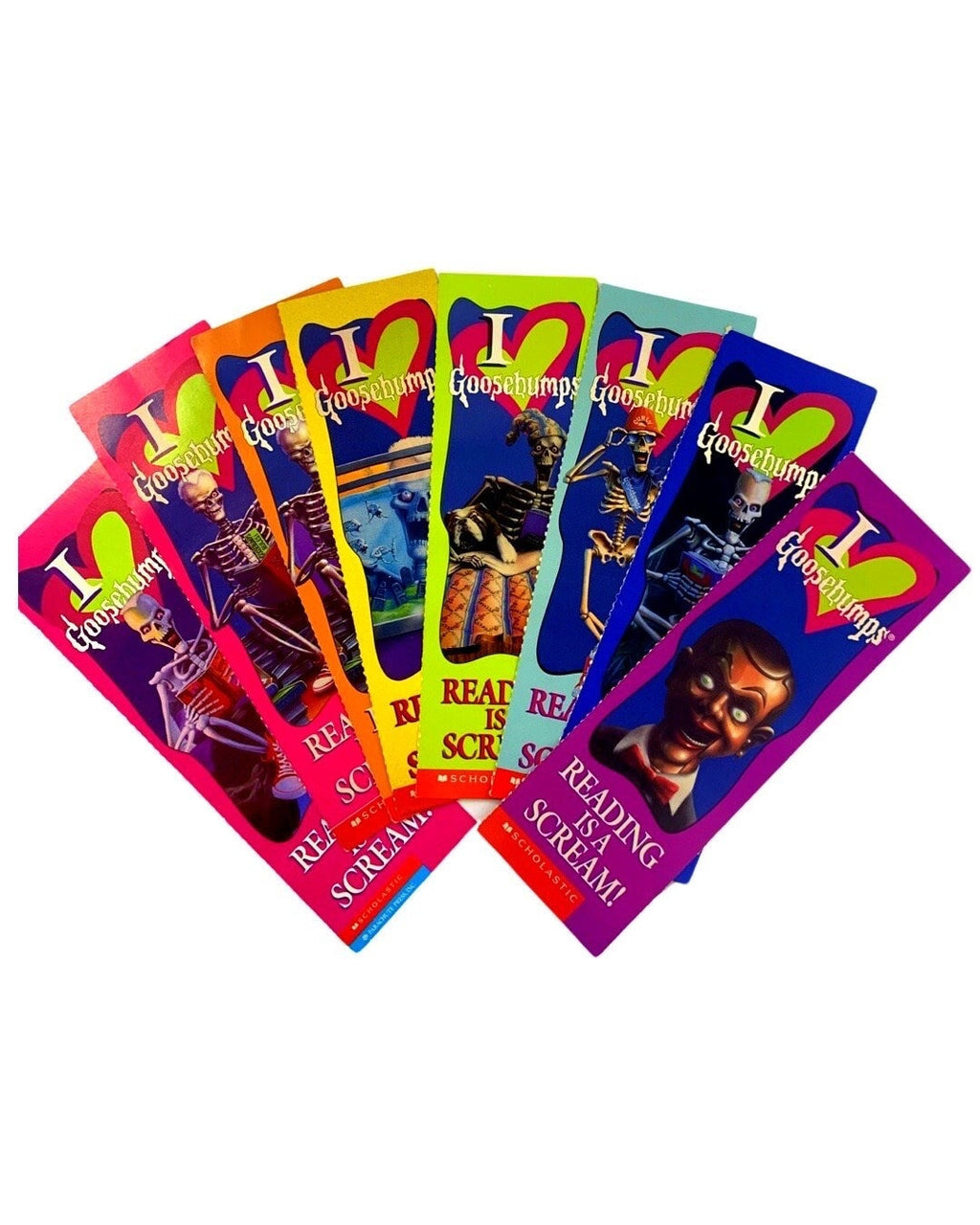 Goosebumps Bookmarks 90s- Choose a Color