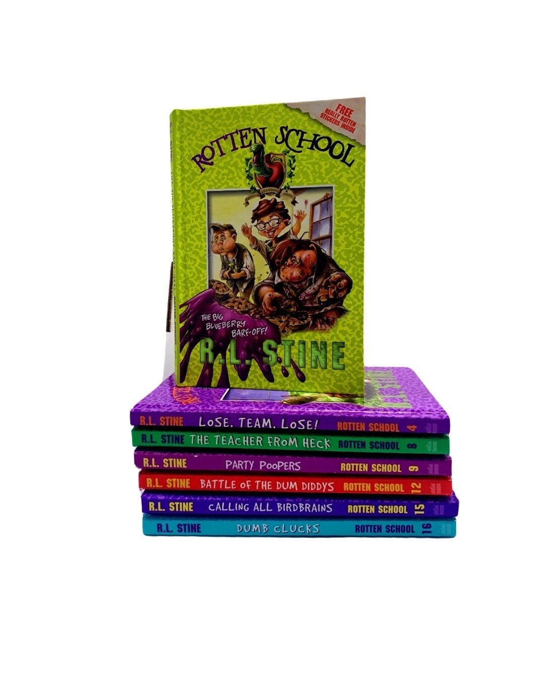 Rotten School Series Choose a Hardcover Book by R.L. Stine
