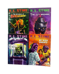 RL Stine Books, Choose your Scare, My Alien Parents, Shrinkman, 13th Warning, Zombie Town