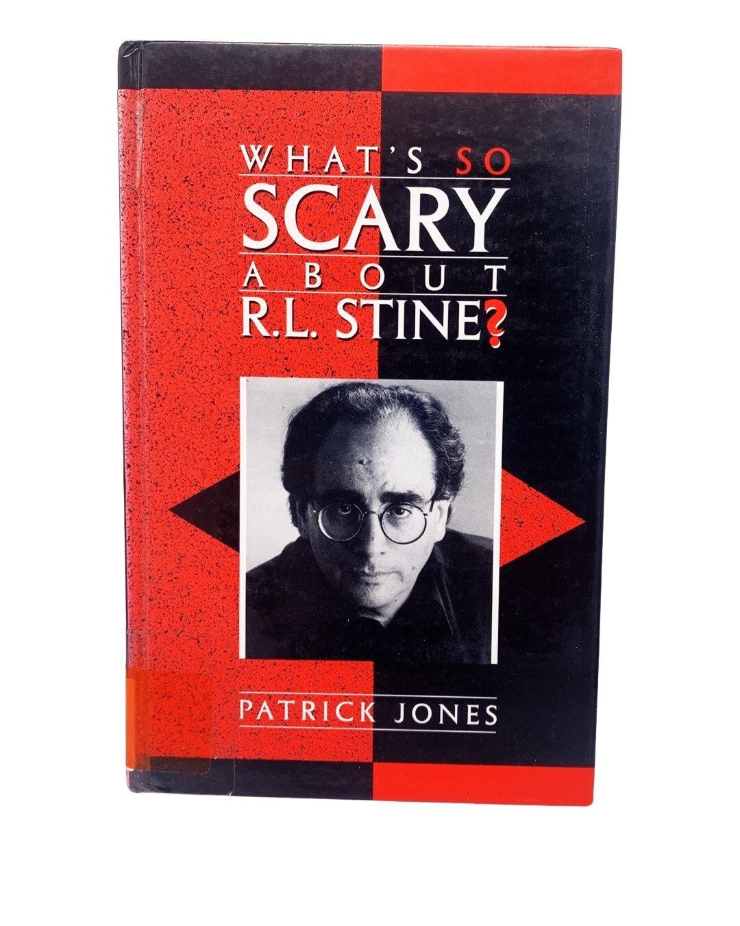 What's So Scary About R.L. Stine? 1998 Hardcover EX-LIBRARY book