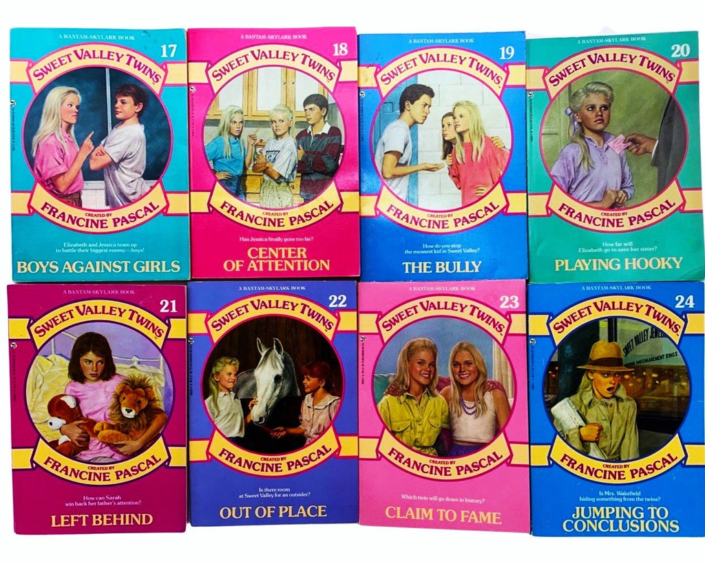 SWEET VALLEY #21 to 48 TWINS edition, Choose a Title by Francine Pascal 80s Young Adult Fiction, 1988 Editions, Build your own Book Lot