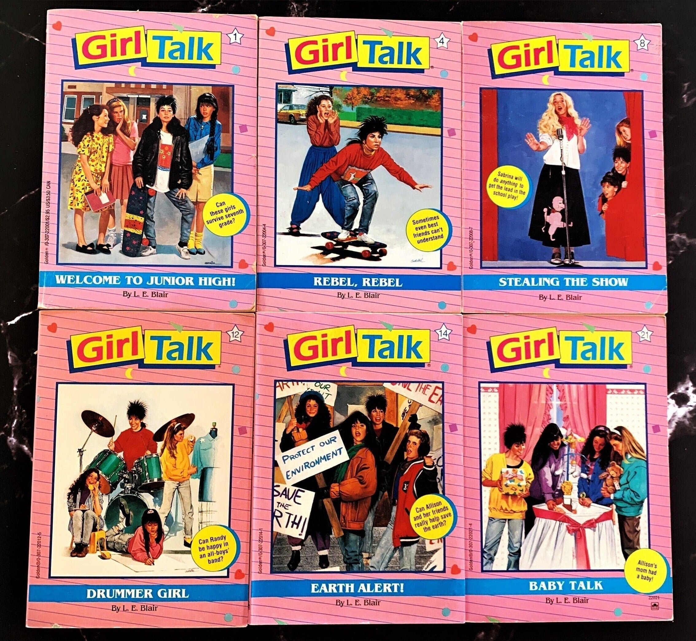 Girl Talk Books - Choose a Book by L.E. Blair