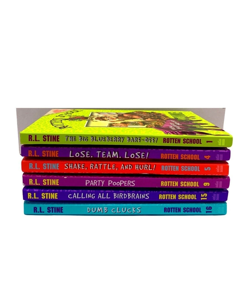 Rotten School Series Choose a Hardcover Book by R.L. Stine