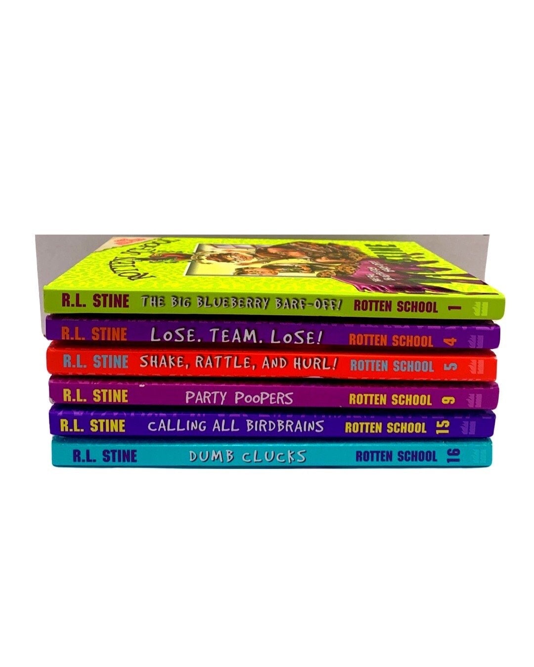 Rotten School Series Choose a Hardcover Book by R.L. Stine