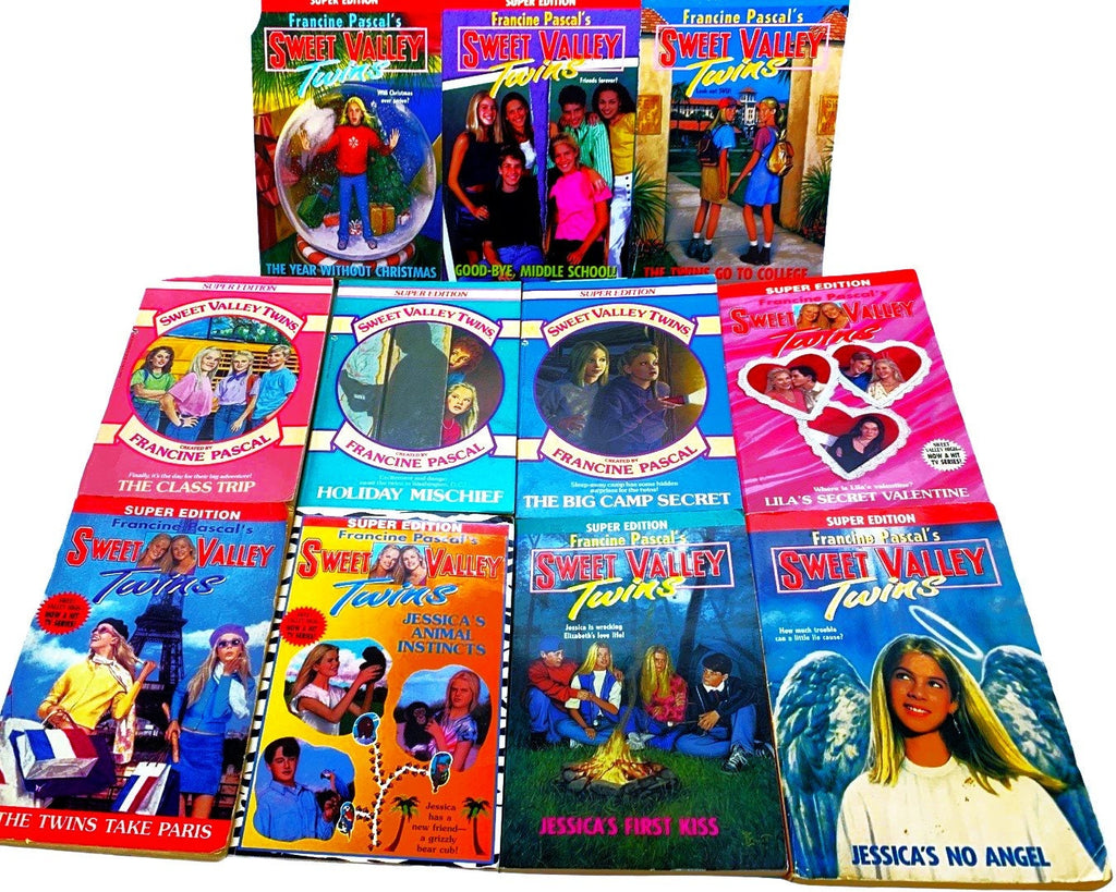 SWEET VALLEY TWINS Super Editions (Build a Matching Book Set) Choose Book by Francine Pascal 80s 90s Young Adult Novels Fiction