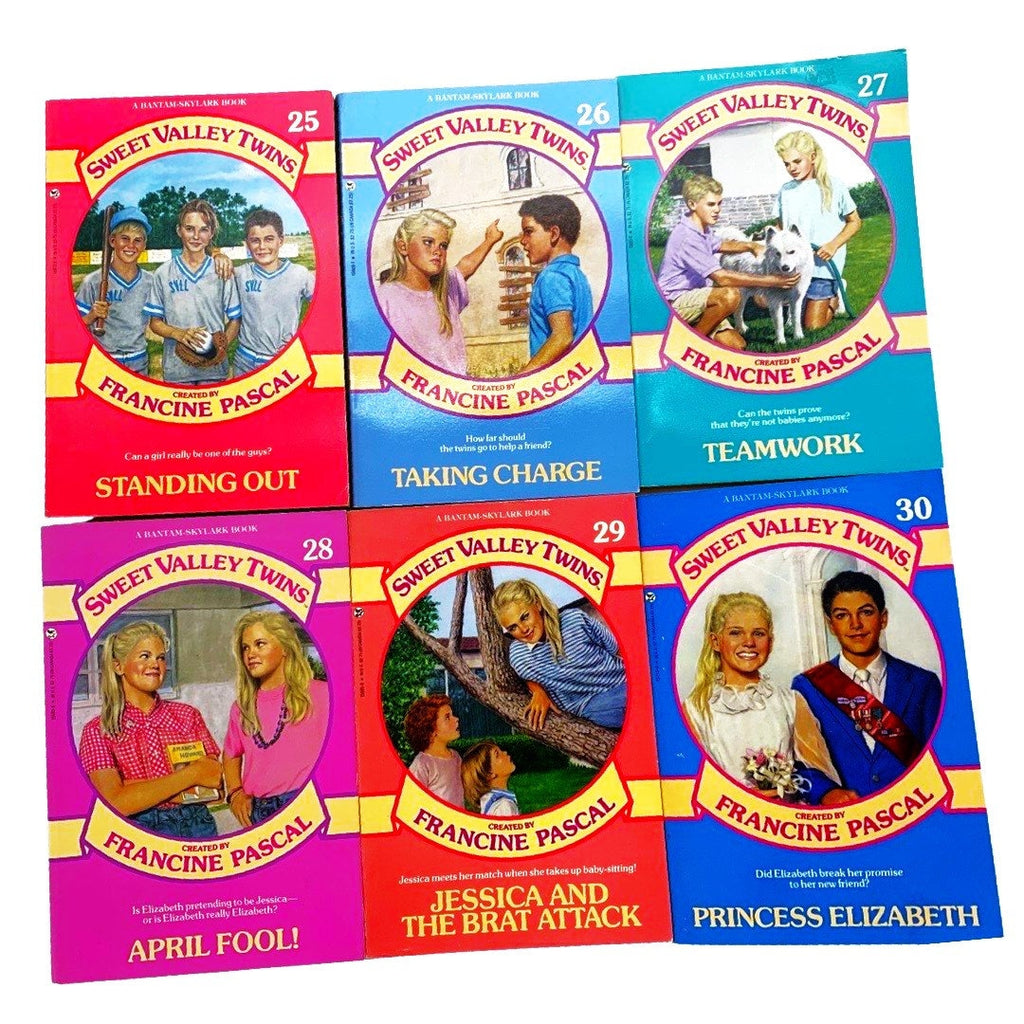 SWEET VALLEY #21 to 48 TWINS edition, Choose a Title by Francine Pascal 80s Young Adult Fiction, 1988 Editions, Build your own Book Lot
