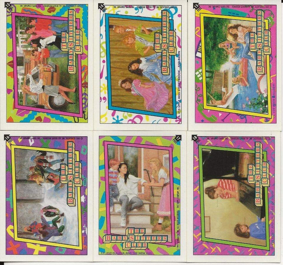 Babysitters Club - Pick a Trading Card - Complete your Collection