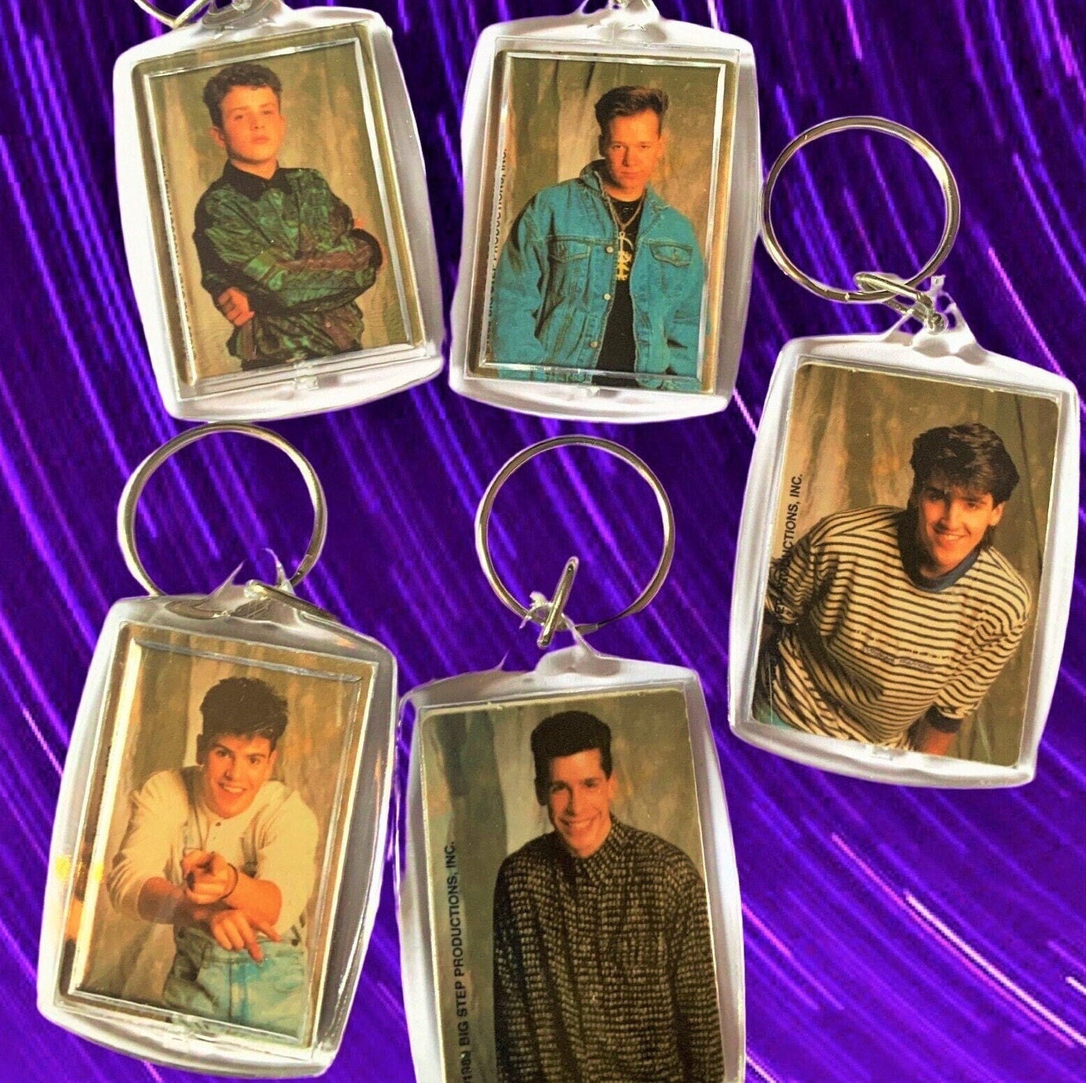 New Kids on the Block Keychains - Choose yours