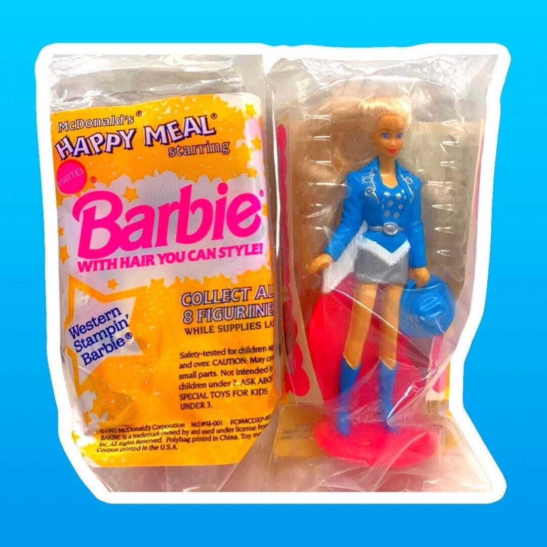 Barbie Toys 1992 Collection (Cake Topper, Birthday Gift)