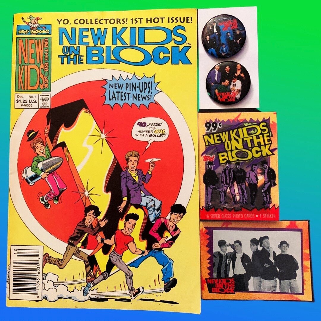 NKOTB (Nostalgia Gift Set) Comic Book 1991 Issue