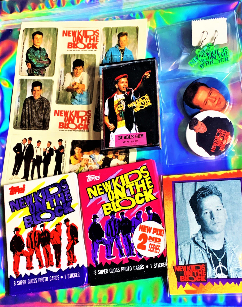NKOTB Mini Donnie Pack, New Kids on the Block gift ideas, retro gifts