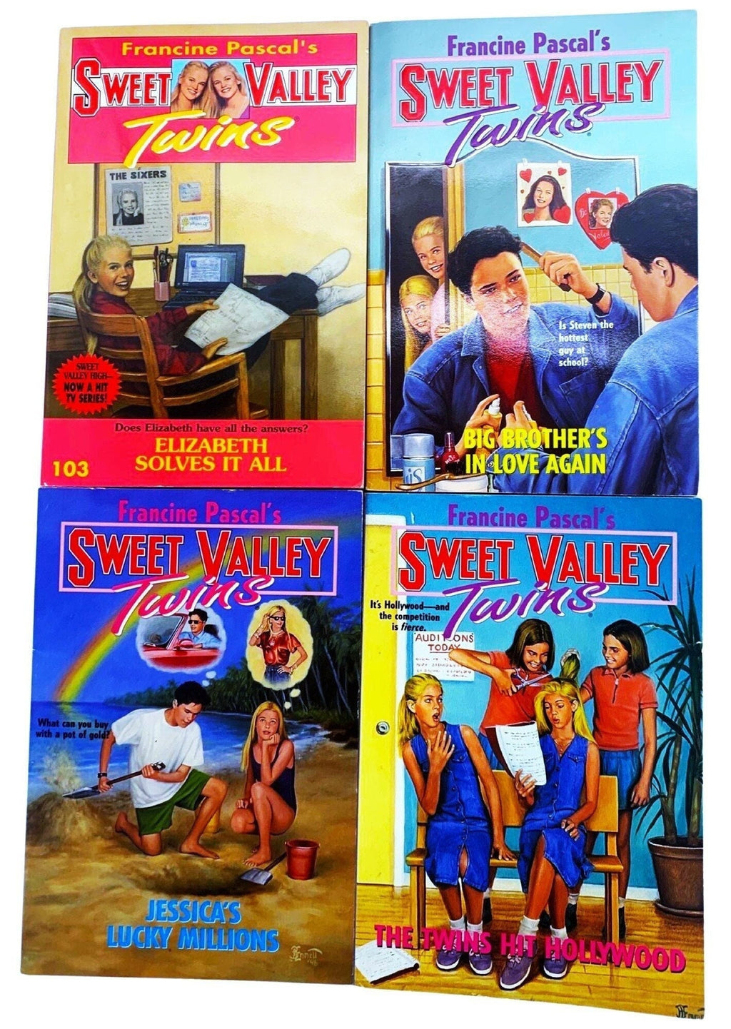 SWEET VALLEY #49-118 TWINS & Friends editions, Choose a Title by Francine Pascal 80s Fiction, 1988 Editions, Build your own Book Lot