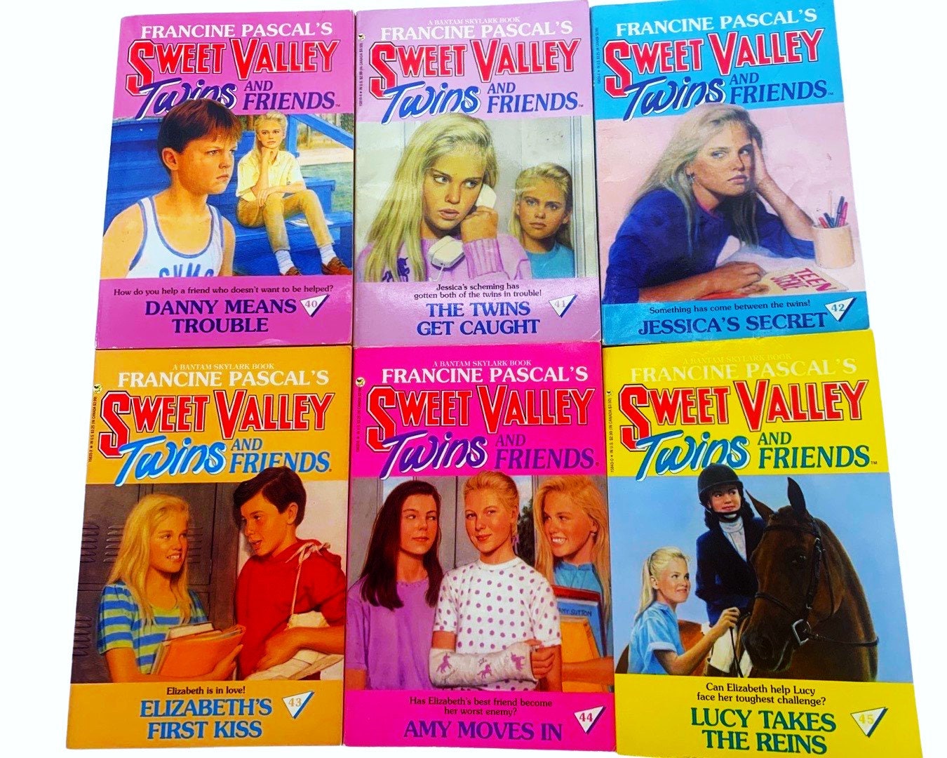 SWEET VALLEY #1-49 TWINS & Friends 1998 editions, Choose a Title by Francine Pascal, Build your own Book Lot