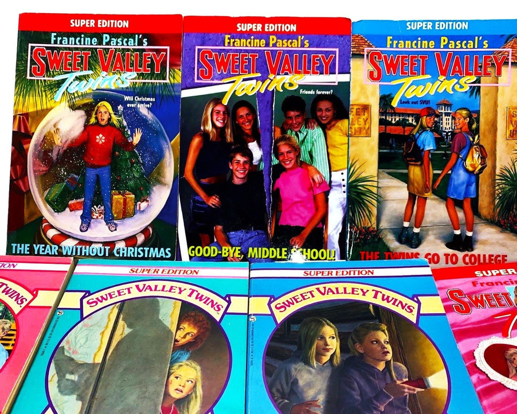 SWEET VALLEY TWINS Super Editions (Build a Matching Book Set) Choose Book by Francine Pascal 80s 90s Young Adult Novels Fiction