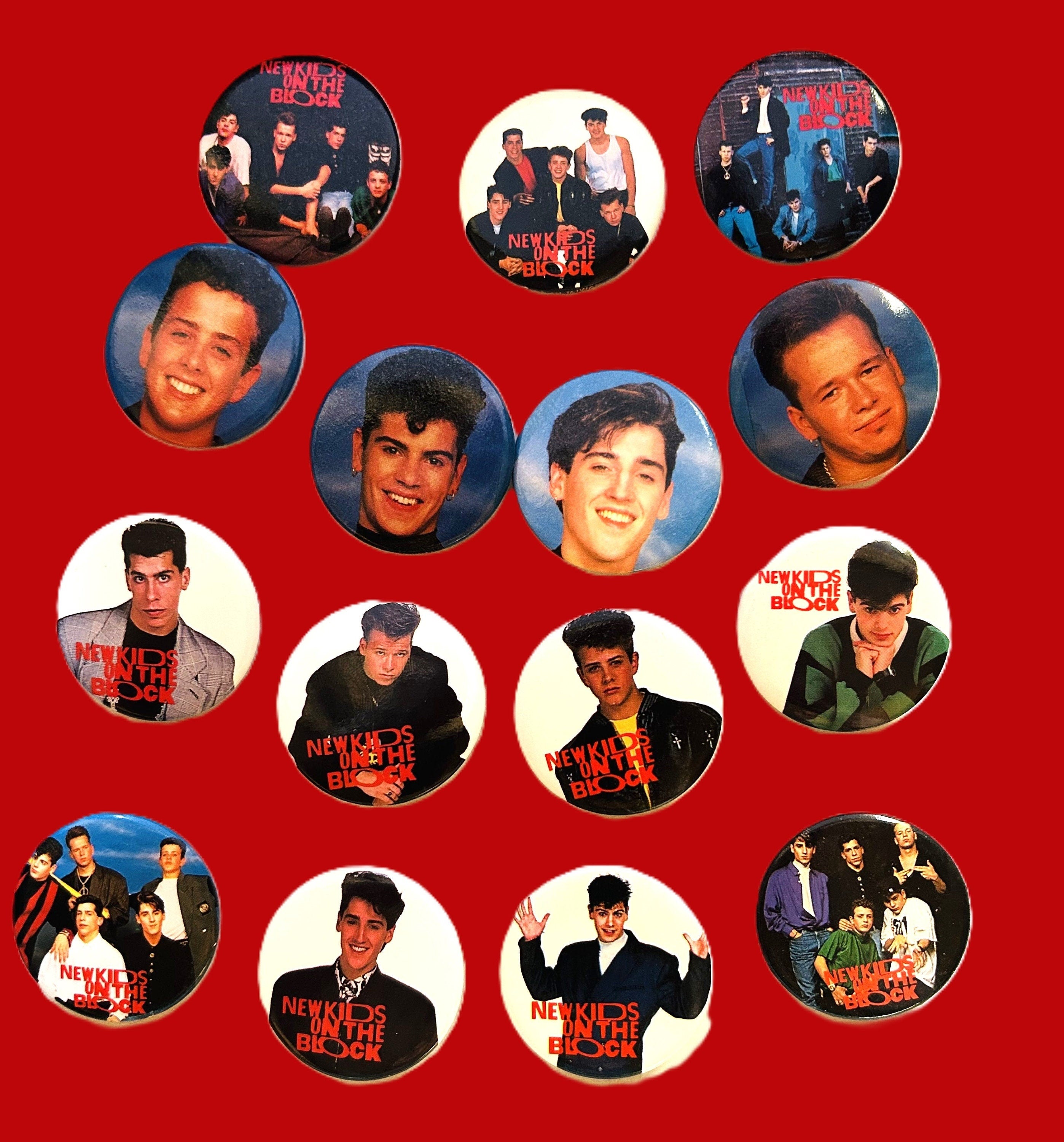 New Kids Button - Choose New Kids on the Block 1.5 inch Pin