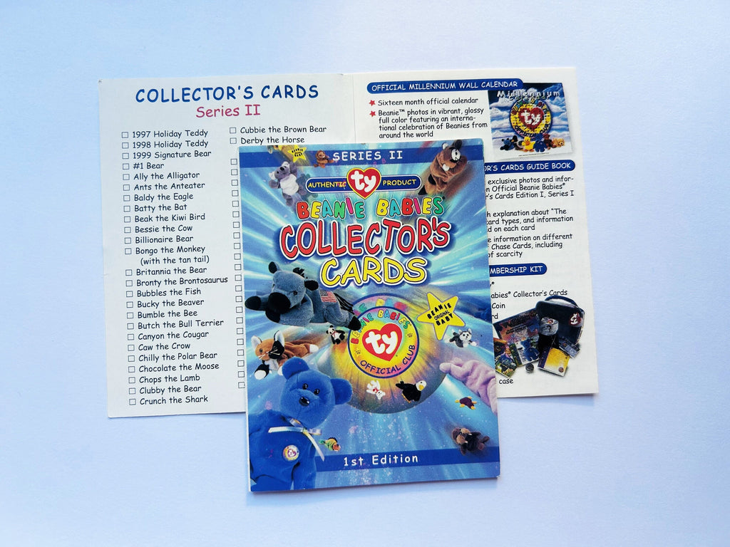 Beanie Baby Series II Checklist Trading Card