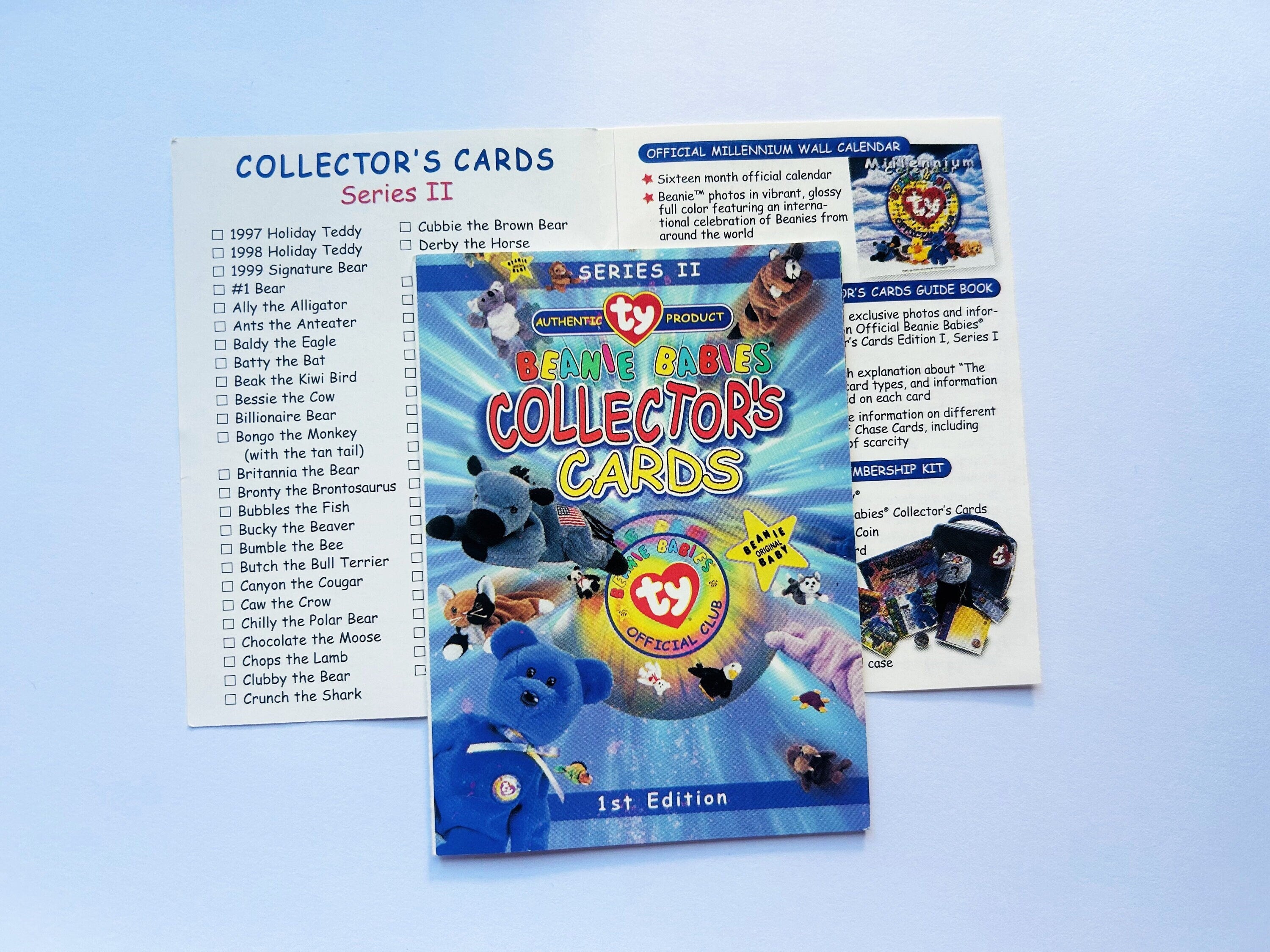 Beanie Baby Series II Checklist Trading Card