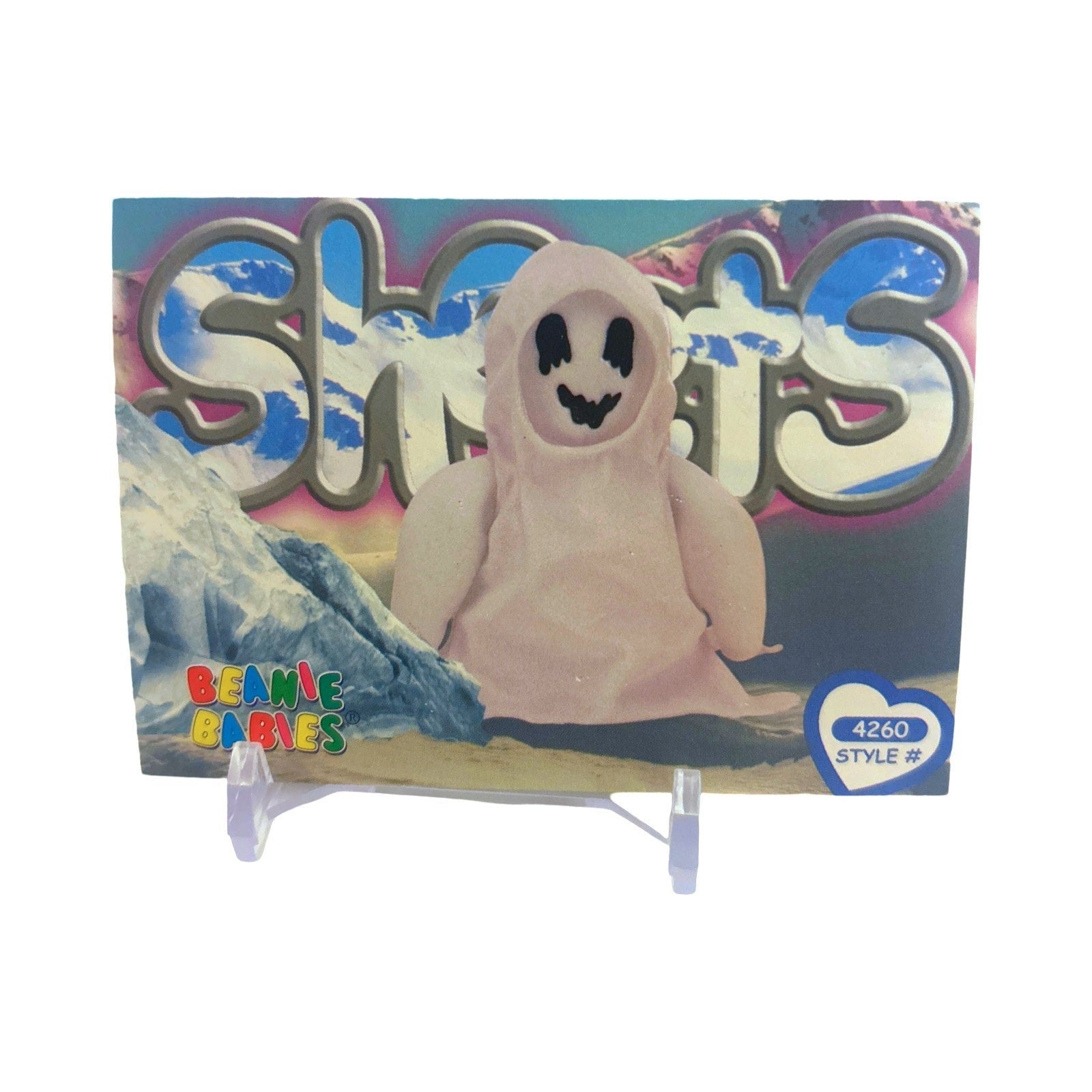 Sheets the Ghost Trading Card, 1999 Series III, Birthdate 10-31-99