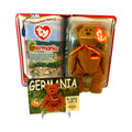Germania Teddy Ty Beanie Baby (2000) Gift Set with a Sealed Pack