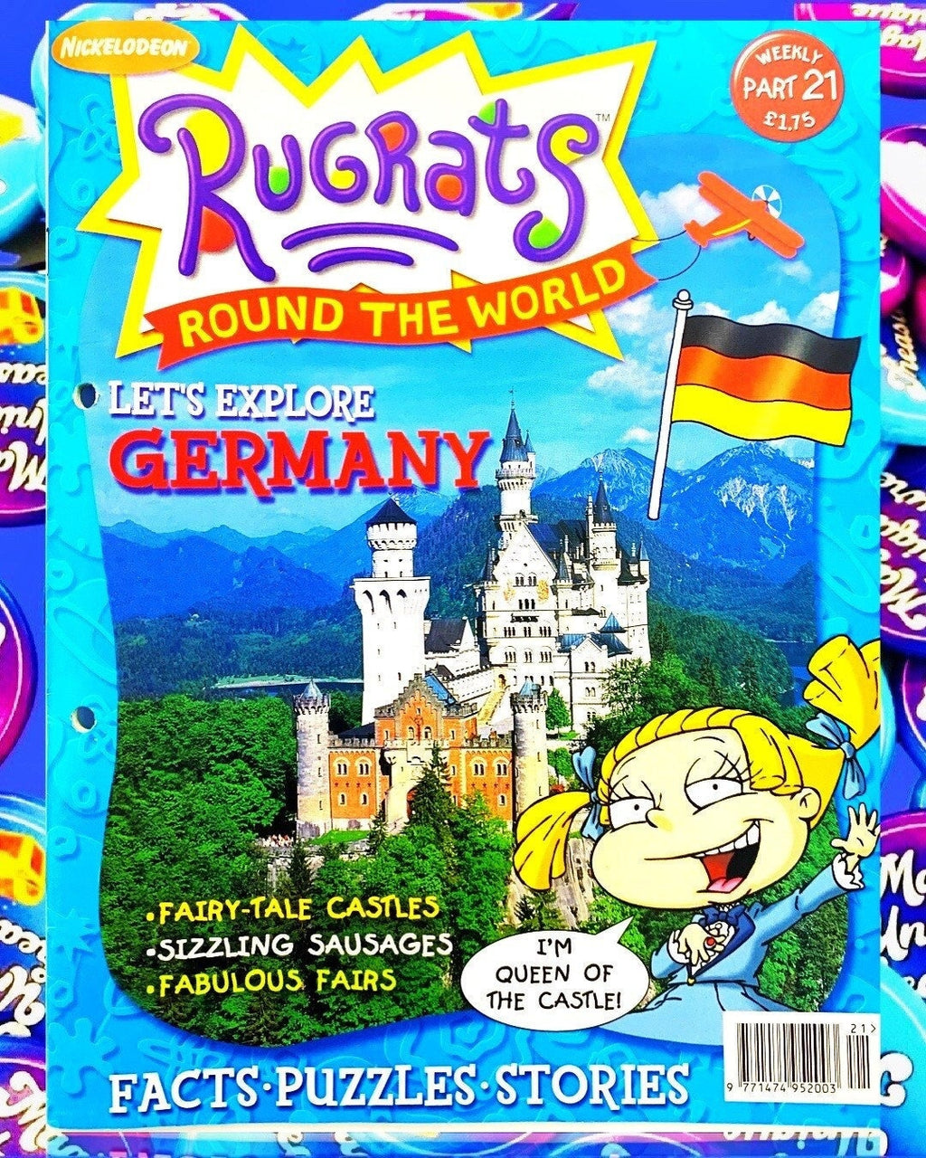 Rugrats Germany Magazine, Nickelodeon 2002 Issue