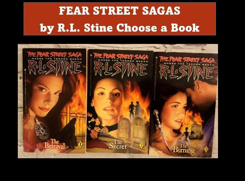 Fear Street Saga & House of Evil Books - Choose a Fear Street Book