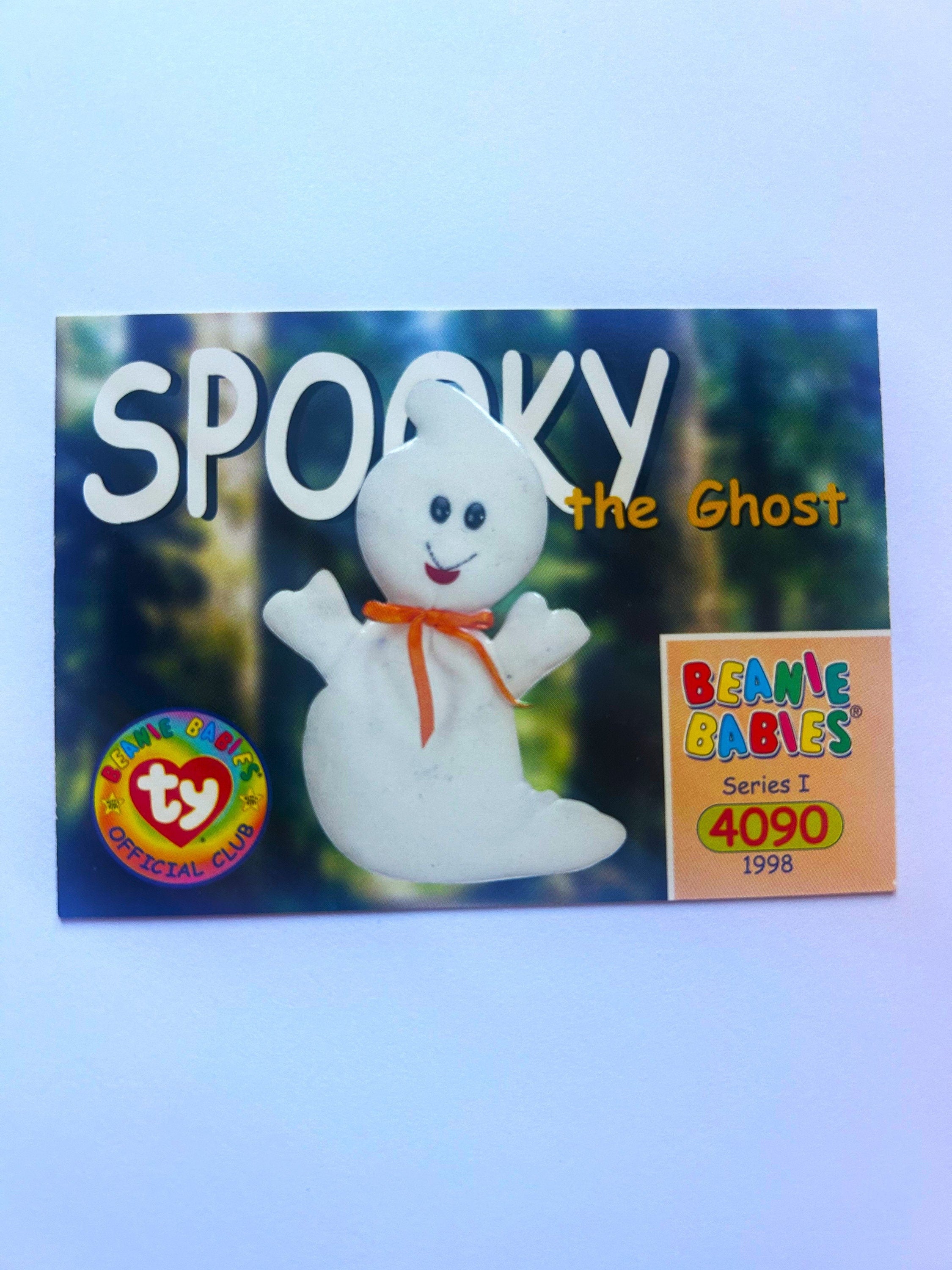 Spooky the Ghost 1998 Trading Card, Series I, Birthdate 10-31-95