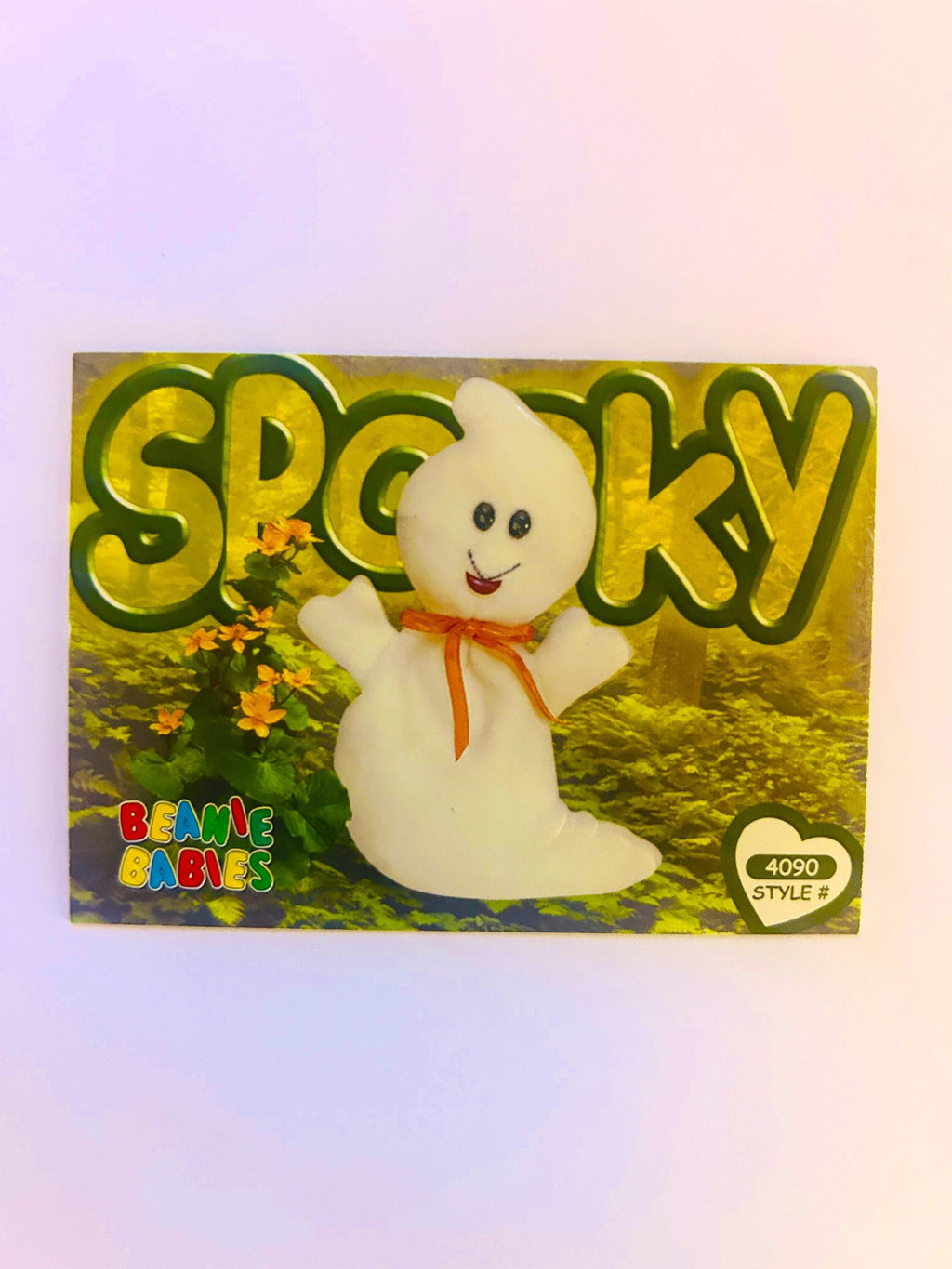 Spooky the Ghost 1999 Trading Card, Series 4, 2nd ED, Birthdate 10-31-95