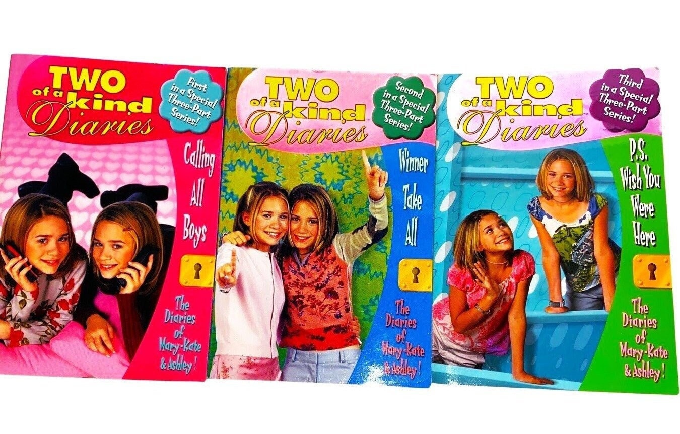 Mary Kate & Ashley Two of a Kind Series and Diaries, Choose a Book