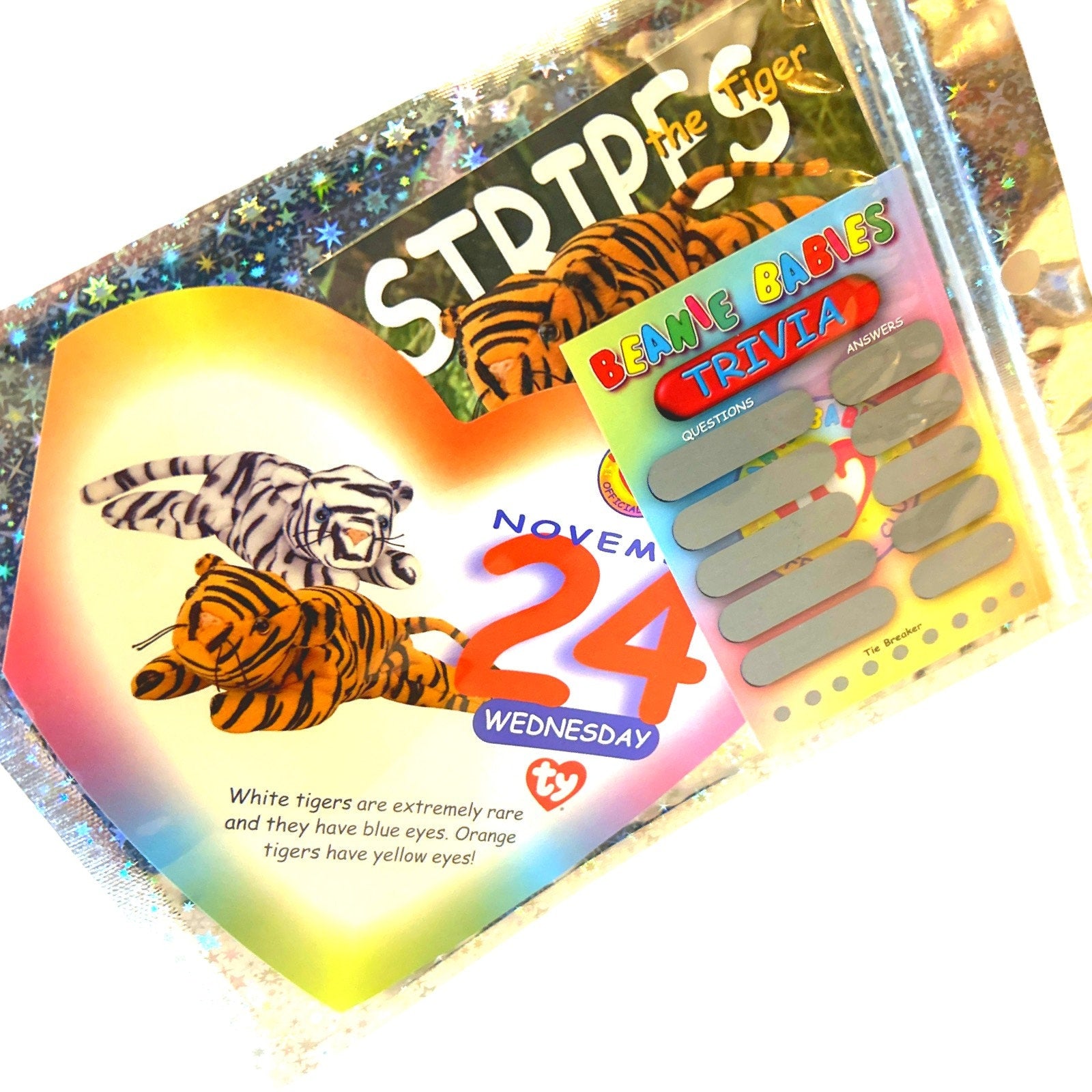 Beanie Babies Birthday Telegram Treat, Stocking Stuffers, 90s gifts