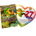 Beanie of the Day (October 27th) Smoochy and Legs Froggies, Beanie Baby Birthday Telegram Treat, Stocking Stuffers, 90s gifts