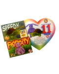Beanie of the Day (October 11th) Speedy the Turtle, Floppity, Beanie Baby Birthday Telegram Treat, Stocking Stuffers, 90s gifts