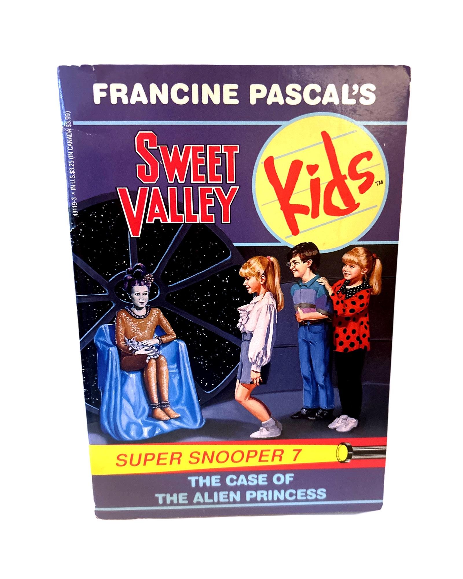 Super Snooper #7 The Case of the Alien Princess, Sweet Valley Kids (1994 Paperback)