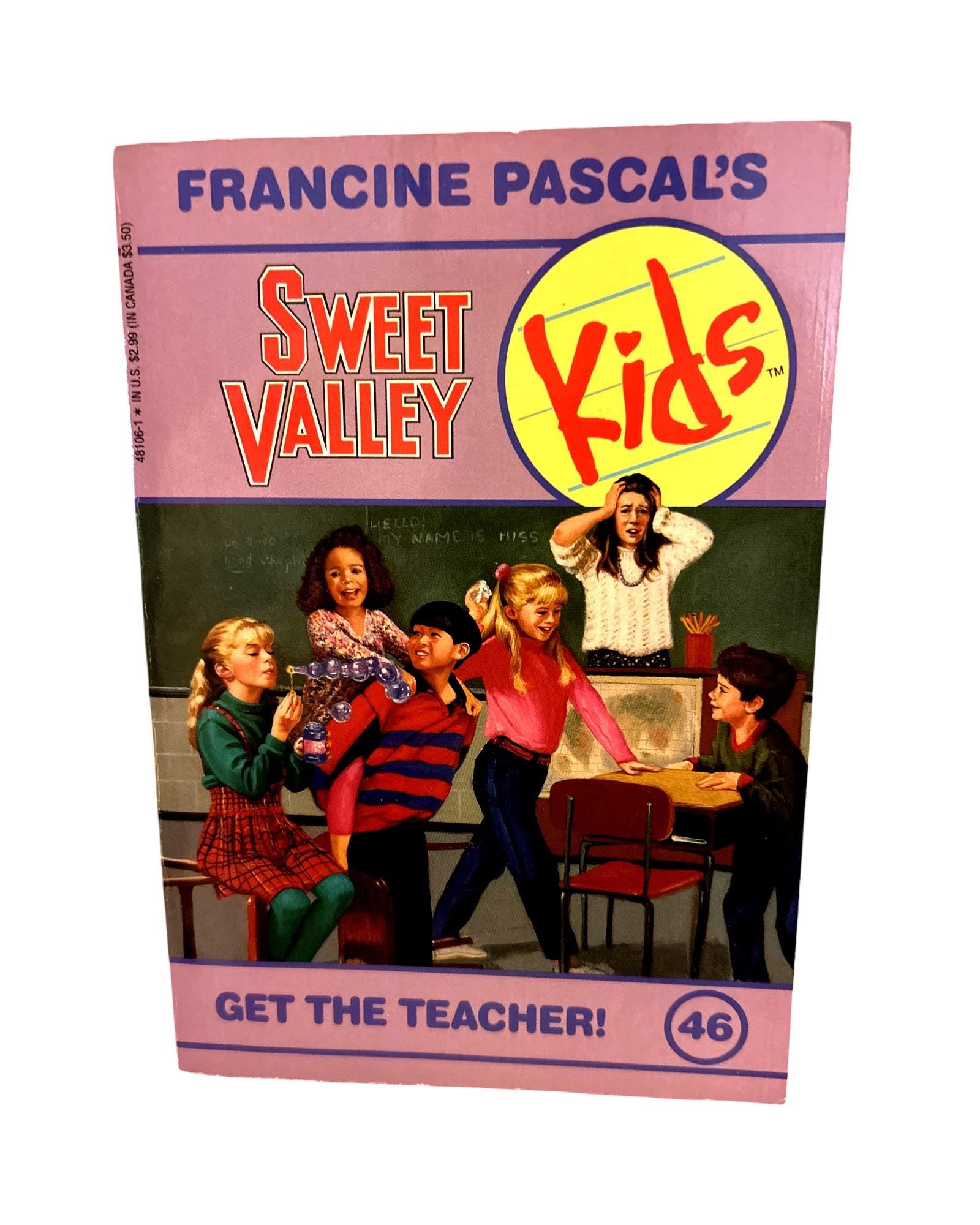 Get the Teacher #46, Sweet Valley Kids (1994 Paperback)