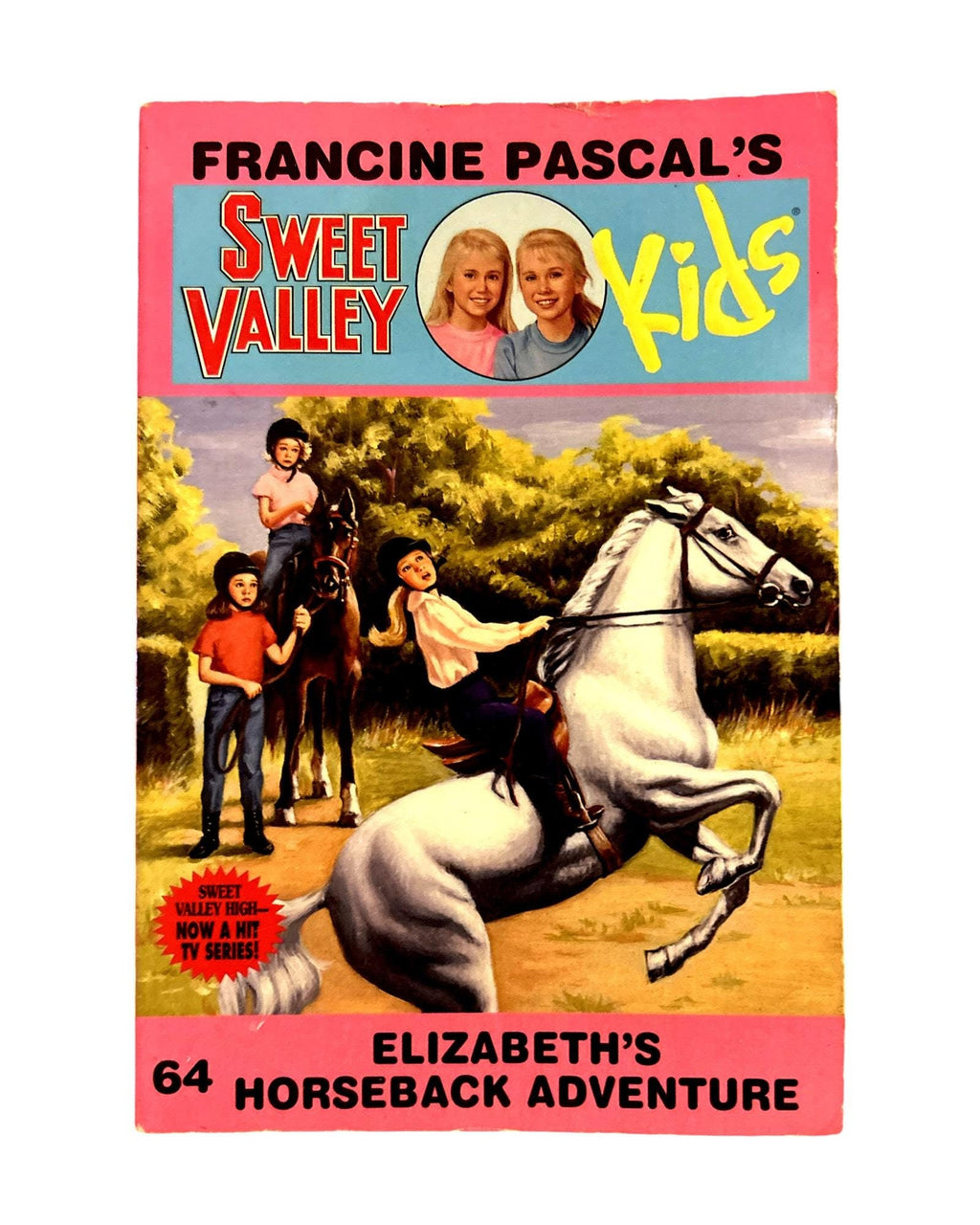 Elizabeth's Horseback Adventure #64, Sweet Valley Kids (1996 Paperback)