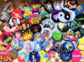 Mystery Scoop of 90's themed Buttons, Party Favors