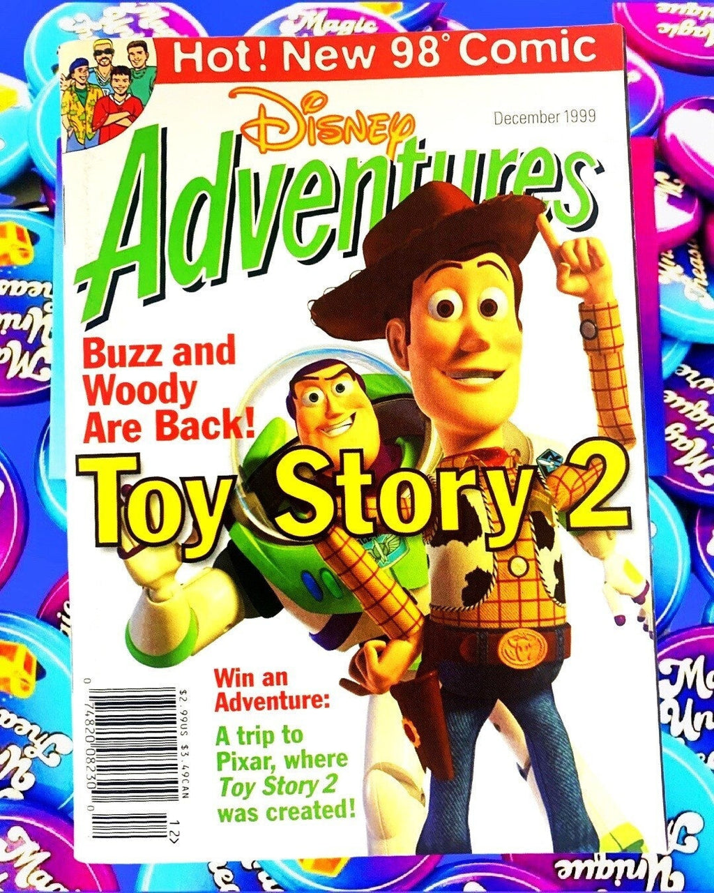 Toy Story 2 1999 Disney Adventures Magazine