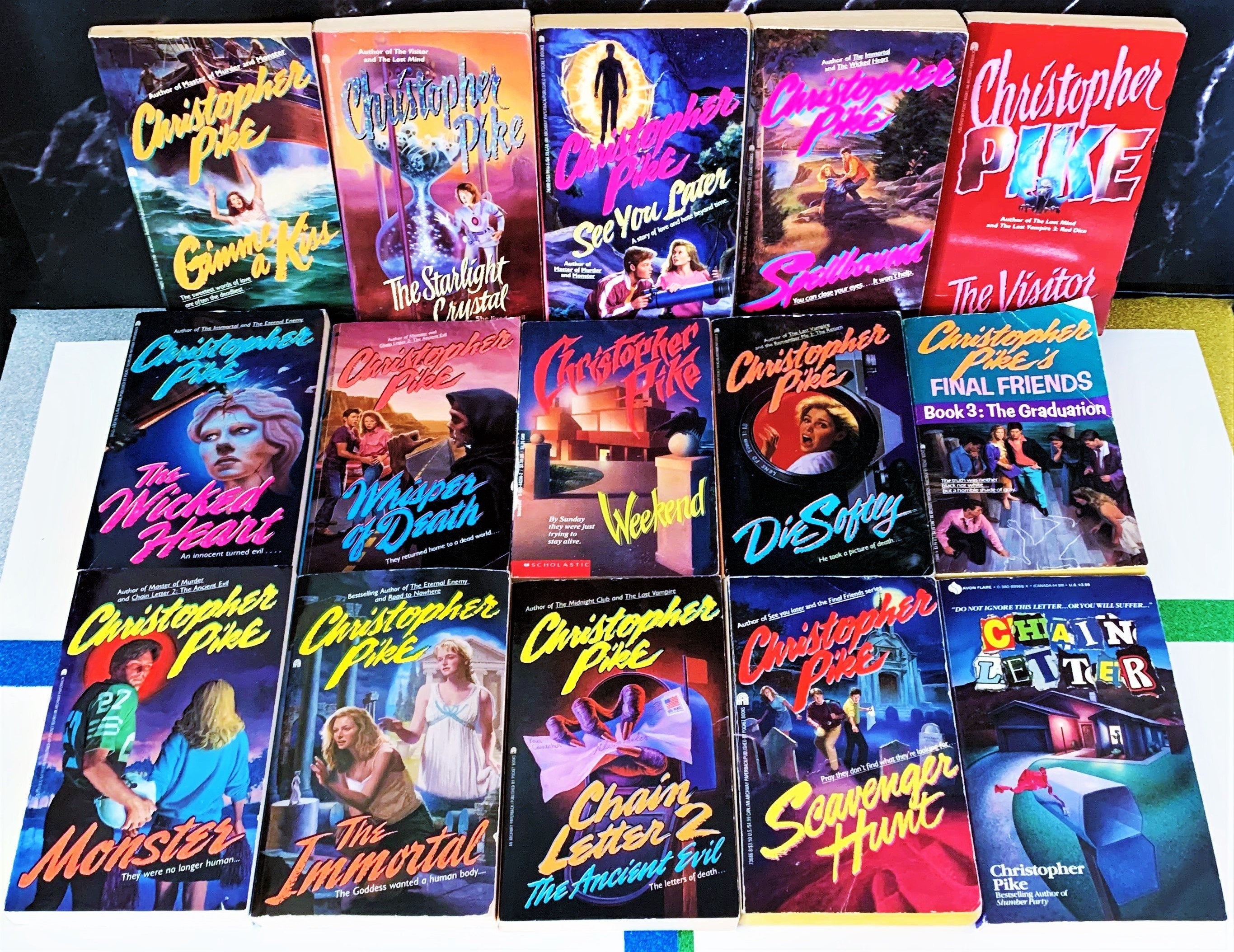 Christopher Pike Collection, Choose a Paperback Book