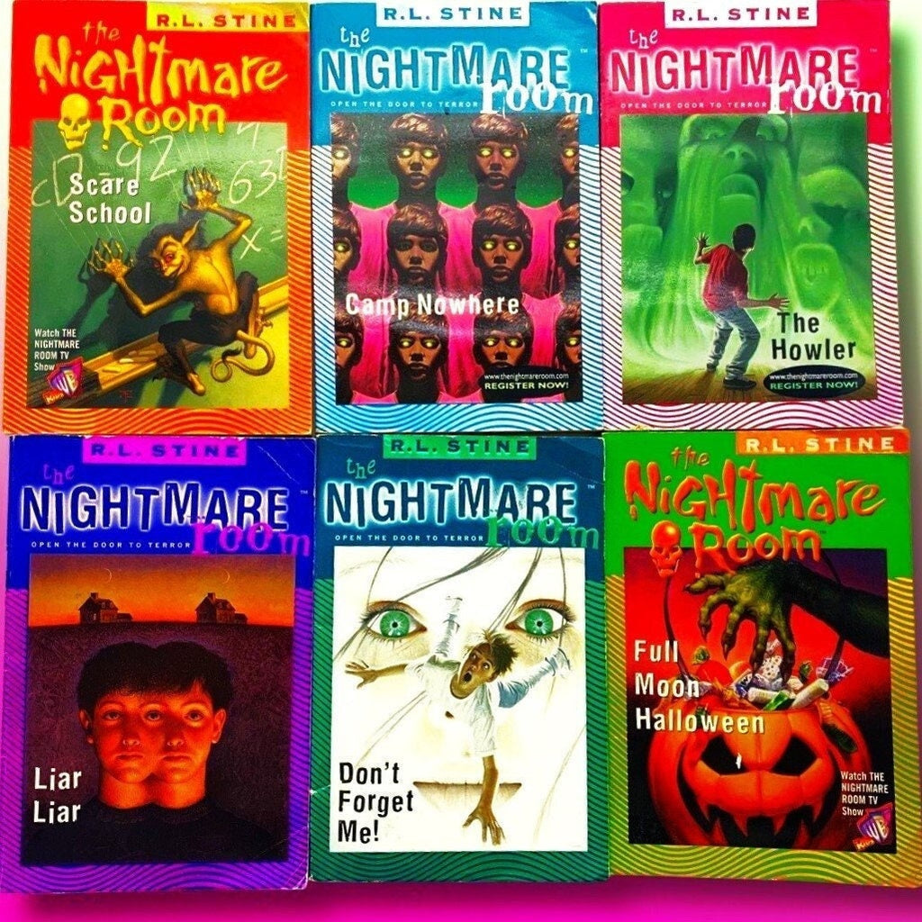 Nightmare Room - Choose One R.L. Stine Book (2001)