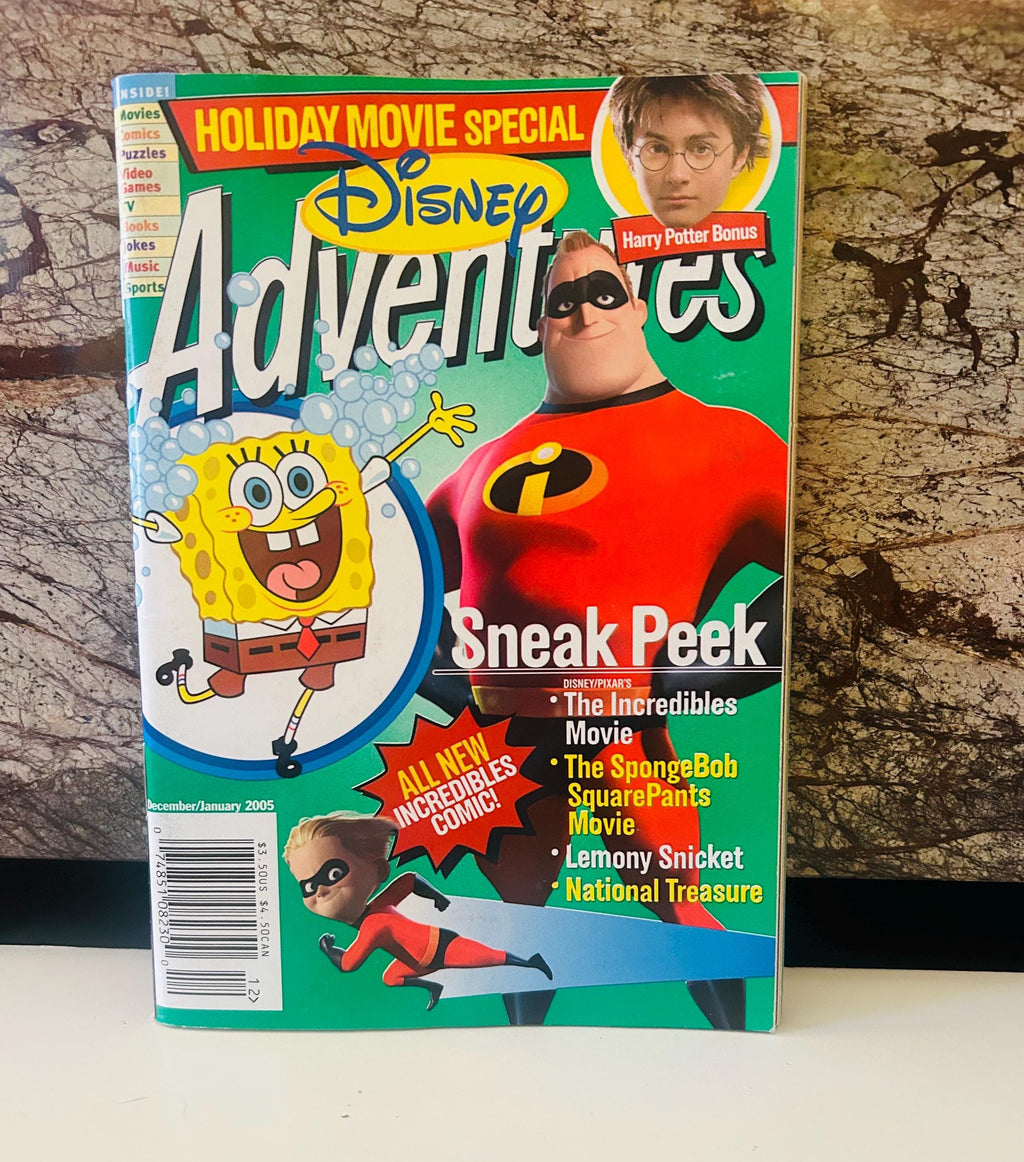 The Incredibles 2005 Disney Adventures Magazine, Holiday Movie Special