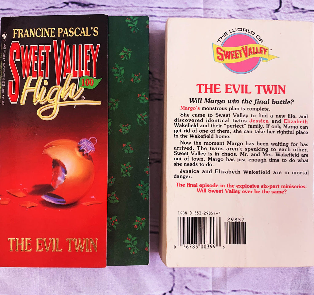Evil Twins - Choose ONE Sweet Valley High Book