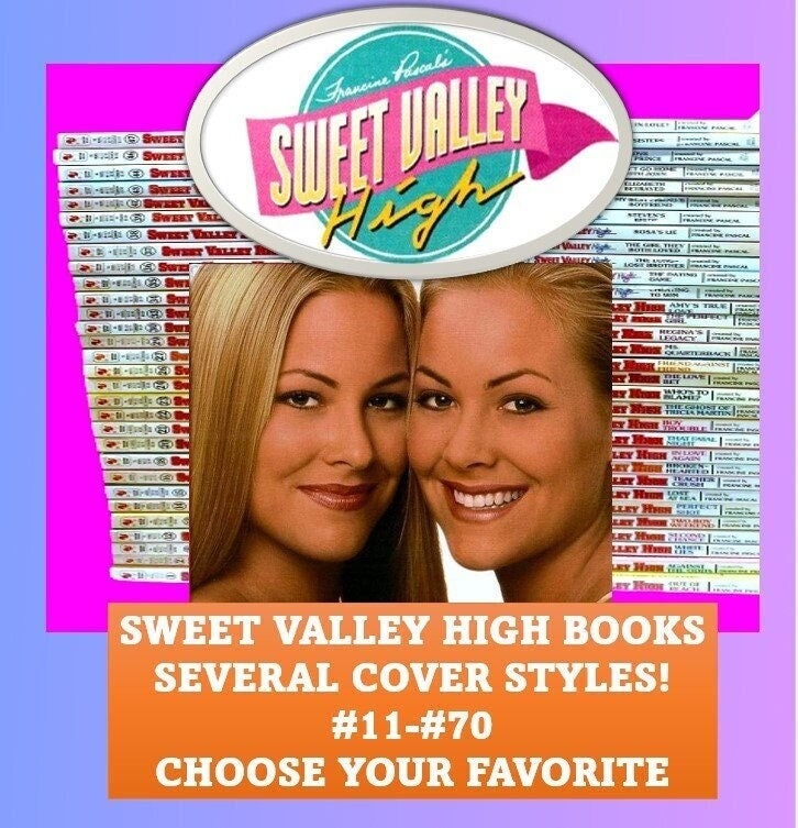 Sweet Valley High Book Series Numbers 11 to 70 - Choose a Book