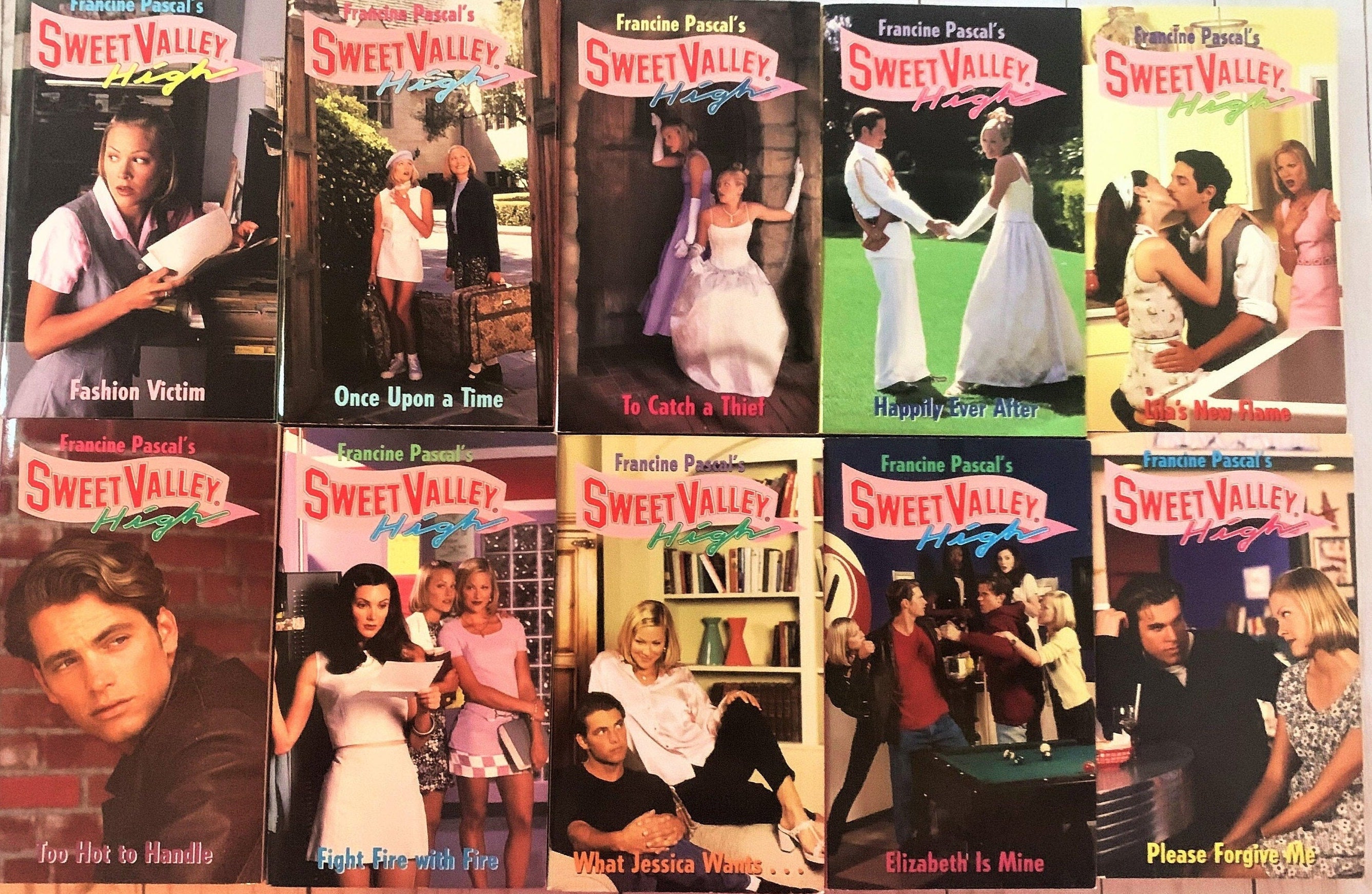 Sweet Valley High Book Series Numbers 71 to 143 - Choose a Book